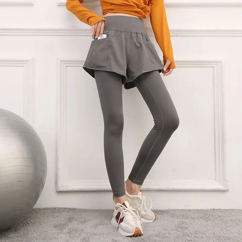 Women Shorts High Waist Anti-Slip Quick Dry Running Fitness Leggings