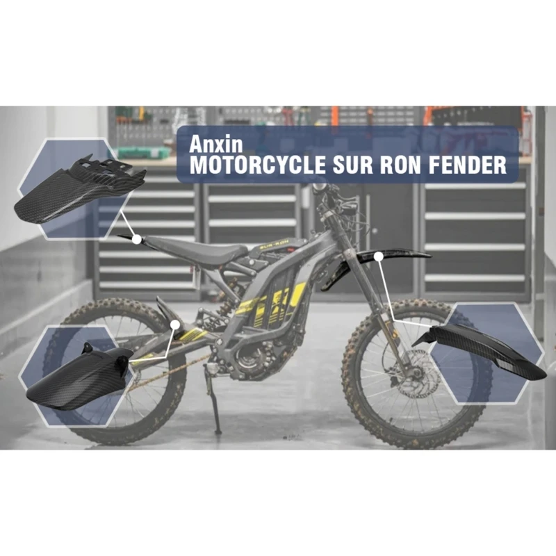 Electric Dirt Bike Mud Protector personalizes Bike Fenders Modification Simple Installation for Improves DropShipping