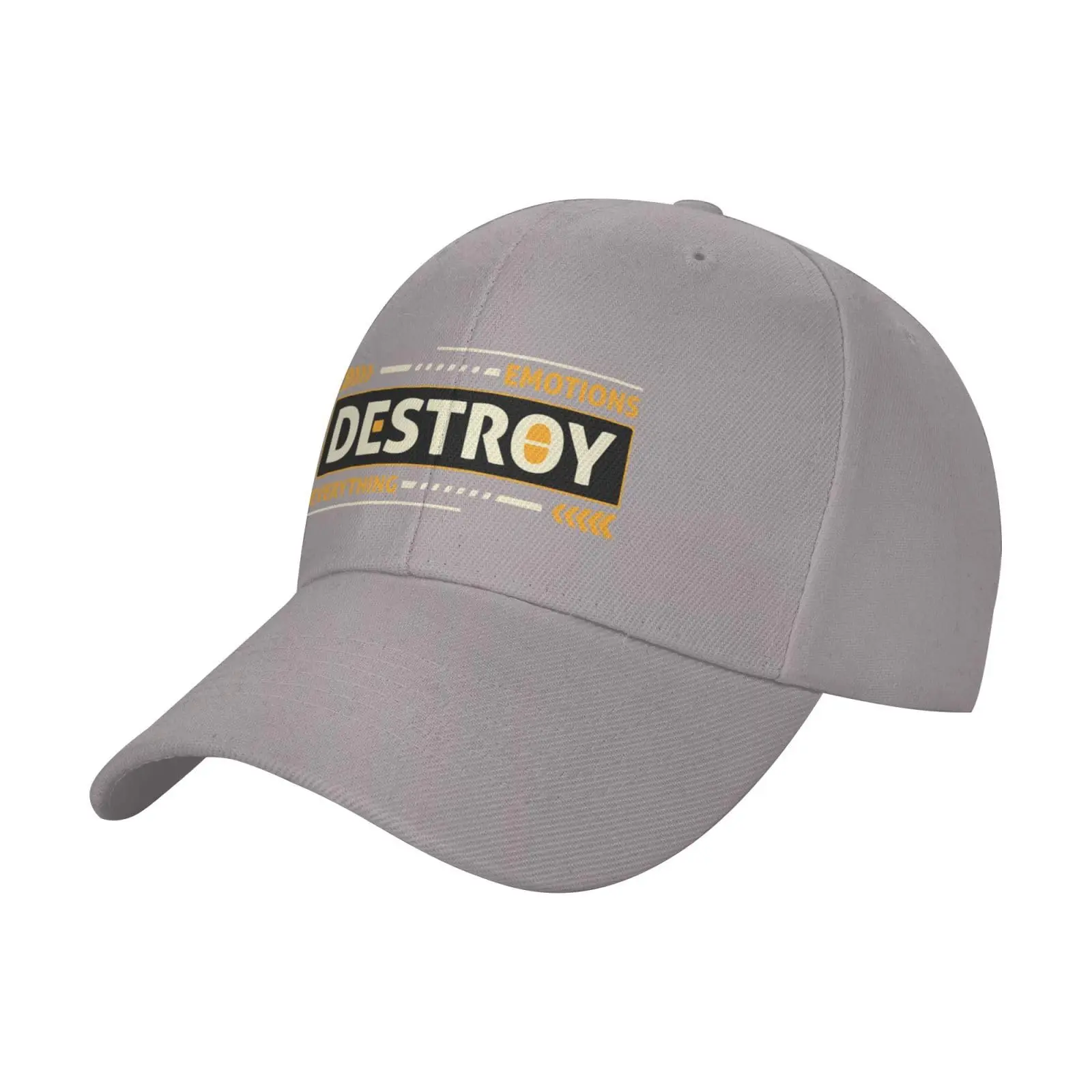 Emotions Destroy Everything Baseball Caps Women Men Hat Truck Driver Baseball Caps Adjustable Dad Hats Sports Sunhat For Daily