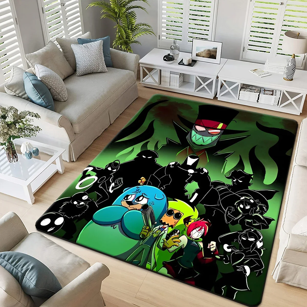 Carpet v-villainous Popular cartoon rug Kitchen MatEntrance Doormat Bedroom Floor Decoration Living Room Bathroom Anti-slip mat