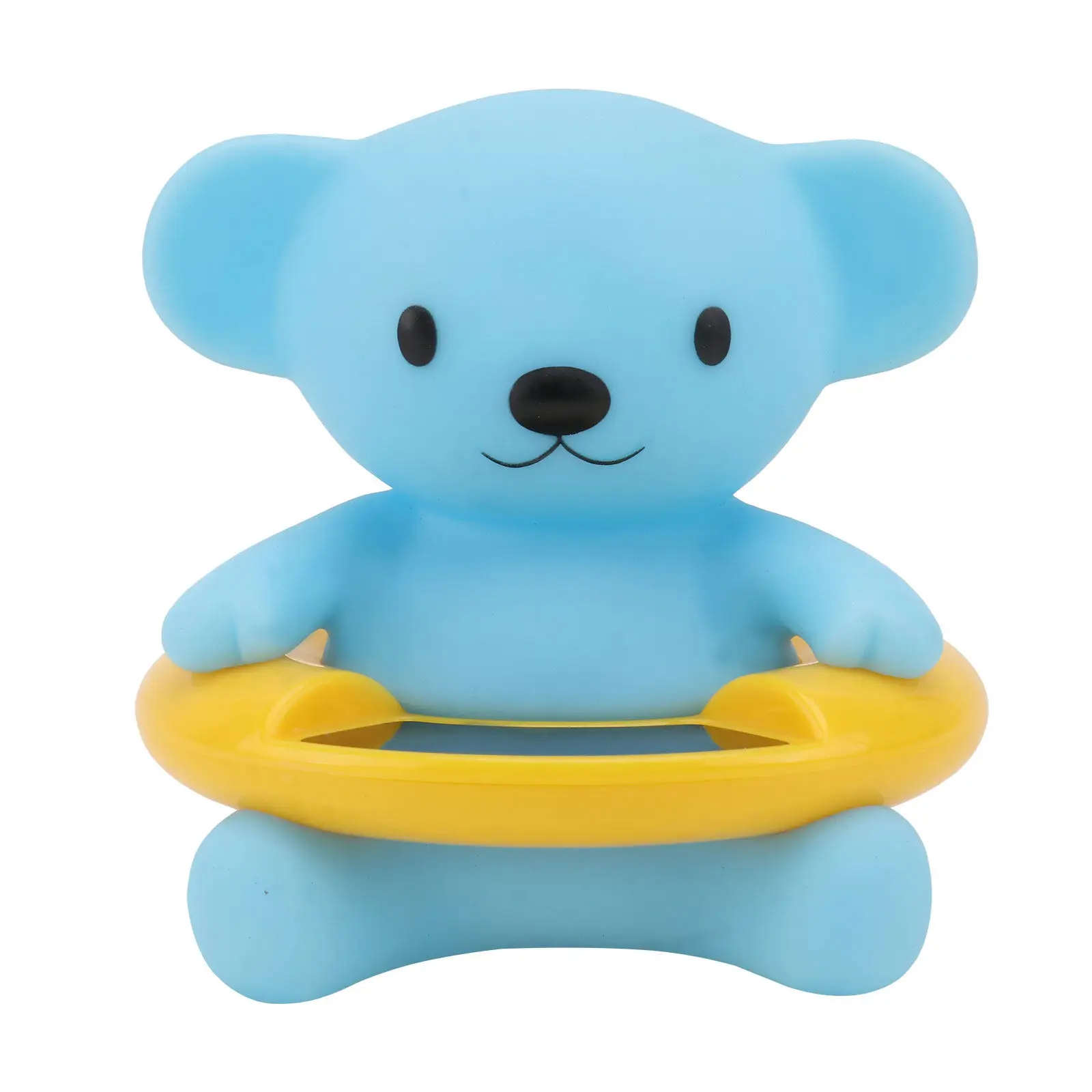 1Pcs Baby Bath Thermometer Bear Shape Floating Water Thermometer Quick Accurate Measurement Bathtub Temperature