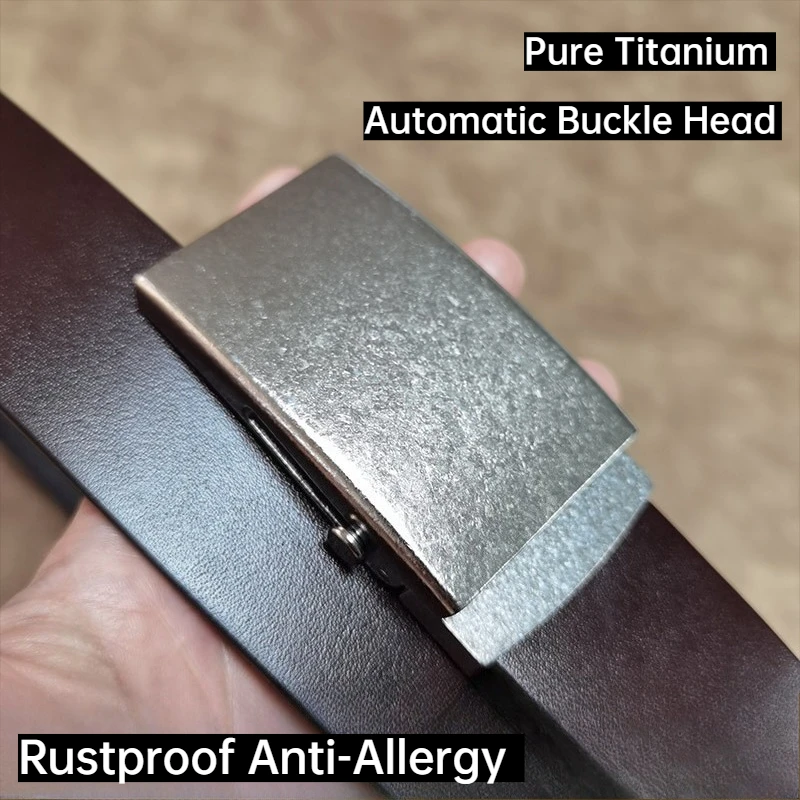 Автоматическая пряжка из чистого титана 35/38 мм