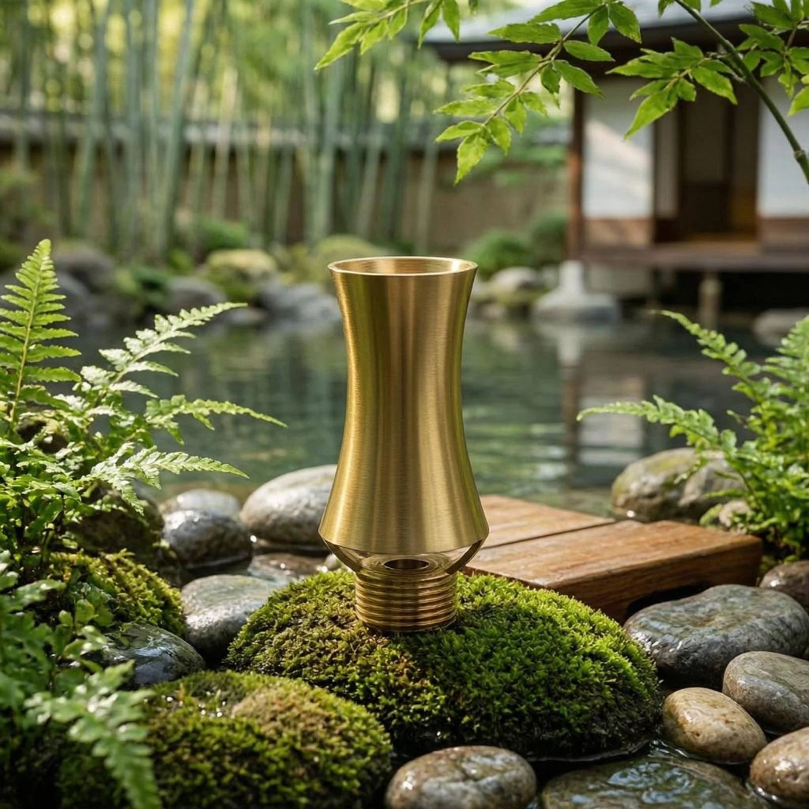 Frost Fountain Nozzle Directional Brass Fountain Nozzle Outdoor Accessory Sturdy Decorative