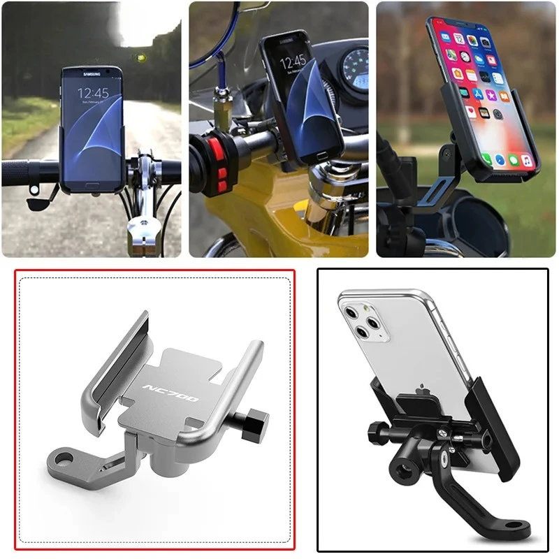 

For HONDA NC700X NC700S NC 700X 700S 700 Outdoor Cycling Bike Motorcycle Navigation Phone Holder Bicycle Cellphone Stand Mount