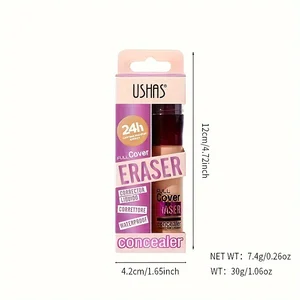 Moisturizing liquid base with sponge head, concealer for dark circles, freckles, acne, pigmentation and spots, lasting, new 12 Main Sales All for 1 Real and Free Shipping Makeup - №6