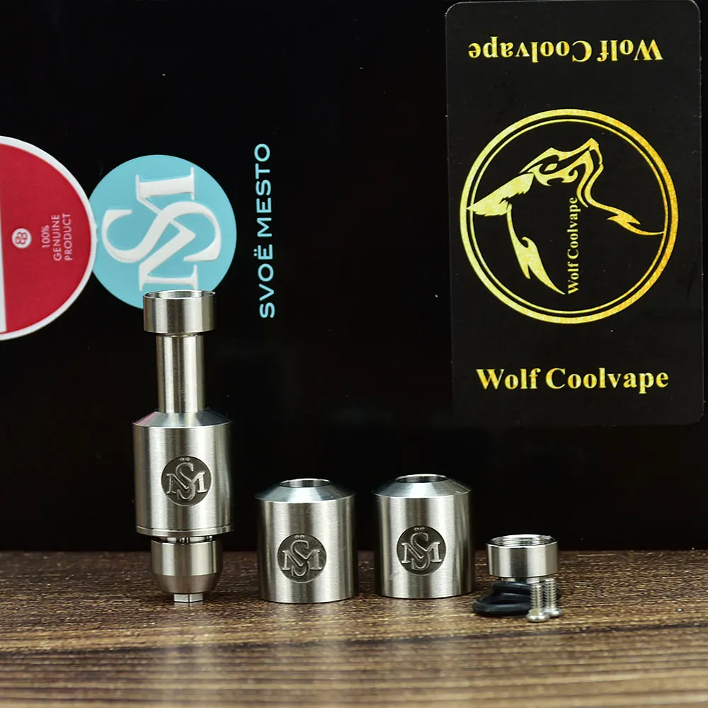 

wolfcoolvape kayfun bb RBA vape Bridge kayfun Style RBA Bridge 316ss Airflow: 0~1,8mm for sxk Billet / BB / Boro Tank vape tank