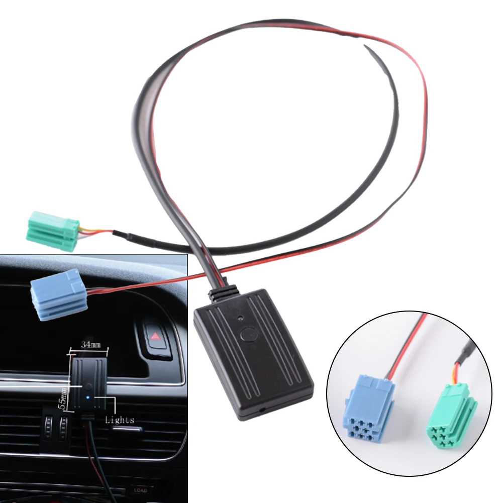 Adapter 5-12V AUX Music Adapter Material Convenient Music Playback Calling Convenience For Clio Adapter 5-12V AUX