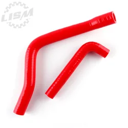 2PCS 3PLY For Yamaha DTR 125 DT 125 R DT125R Motorcycle Silicone Radiator Coolant Hose Kit Pipe Tube Replacement Parts