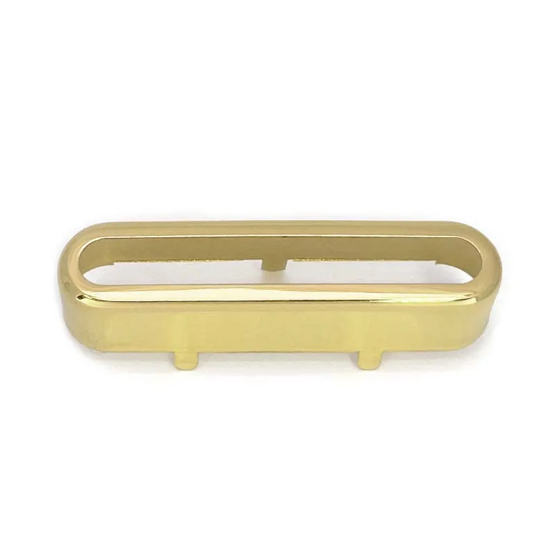 3Pcs Brass Cover Top Open for TL Neck Pickup Cover/Lid/Shell TL Style Guitar Parts 65x14.5mm Black/Gold/Chrome