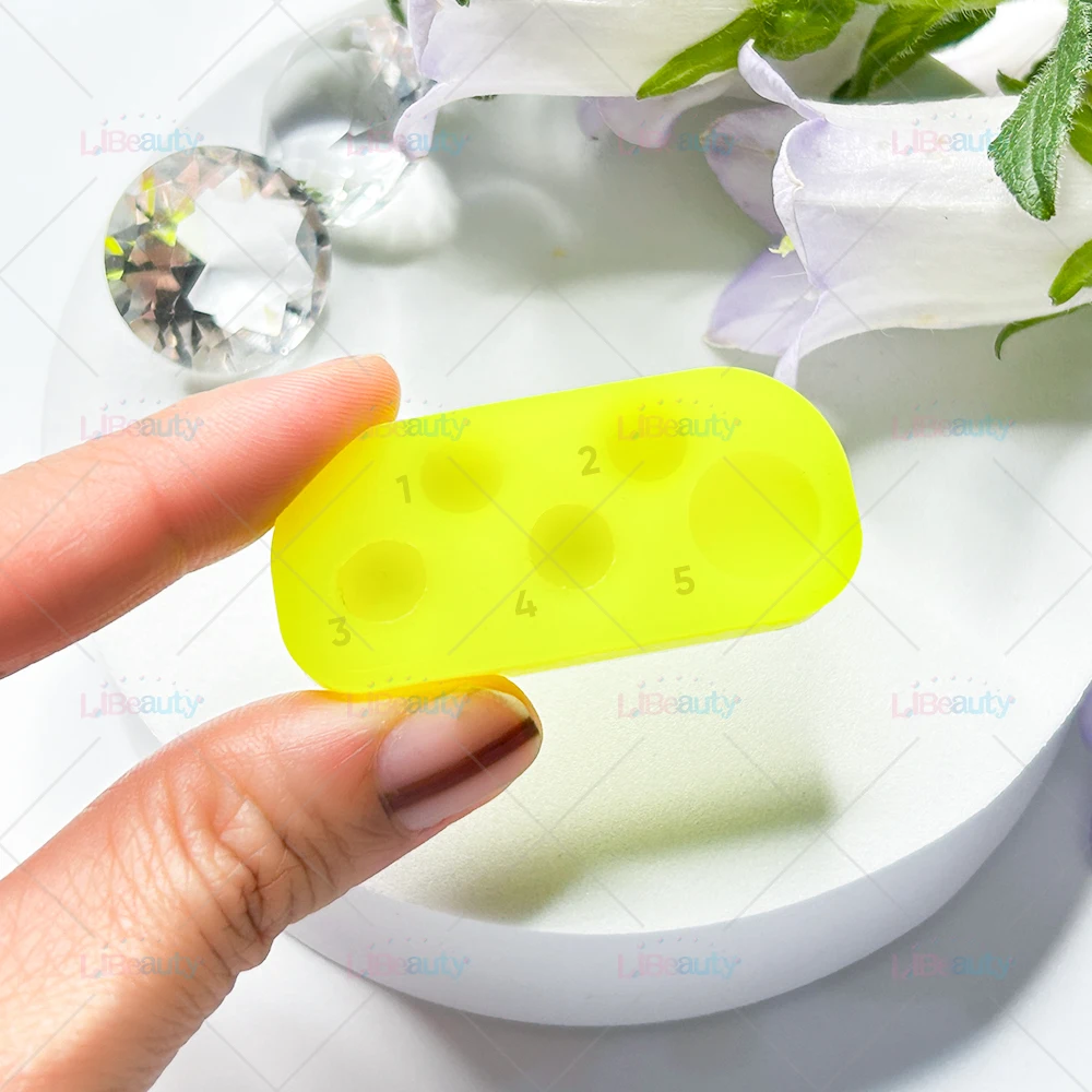 Libeauty 1 Stück Mini-Silikonpalette mit 5 oder 6 Funktionen für Wimpernlifting und -färbung, Augenbrauenlaminierung, Wimpernperm-Pads, Make-up-Werkzeuge – Detail 20