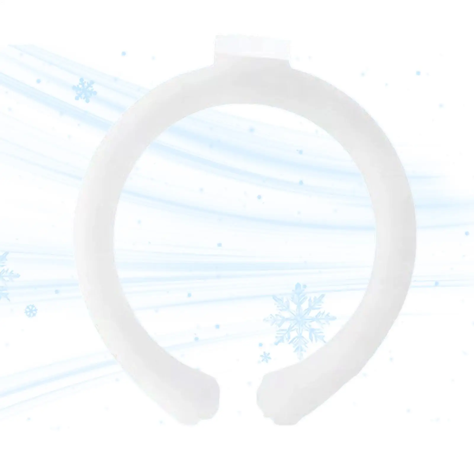 Neck Cooling Tube Chilly Insulated Reusable Wearable Cooler Leakproof Neck Cooling Tube Wrap For Hot Weather Outdoor Indoor