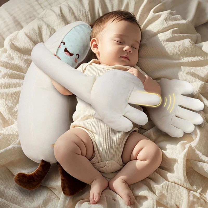 Baby Sleep Soother Hand Toy Remote Control Electric Soothing Palms Comfortable
