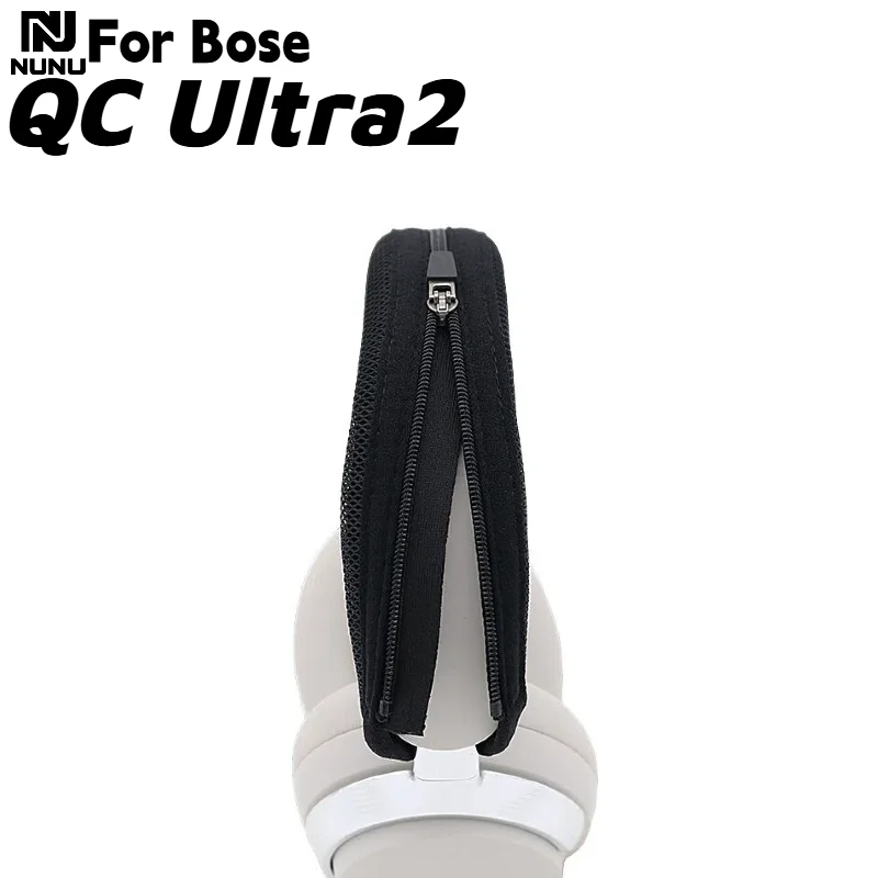 NUNU Comfortable Zipper head beam protective cover For Bose QC Ultra2 Headphones Head Beam Sleeve Cover view 4