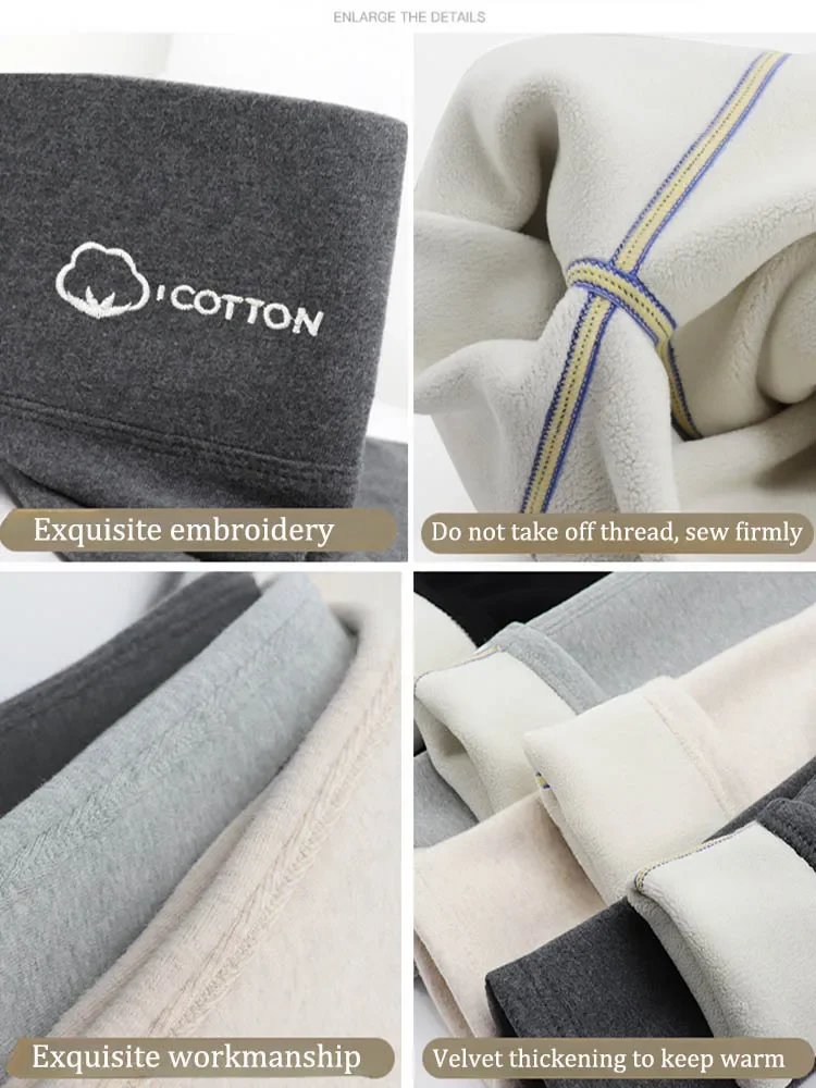 Leggings invernali da donna Pantaloni attillati dimagranti in cotone velluto termico con leggings a vita alta skinny caldi e spessi in pile per le donne