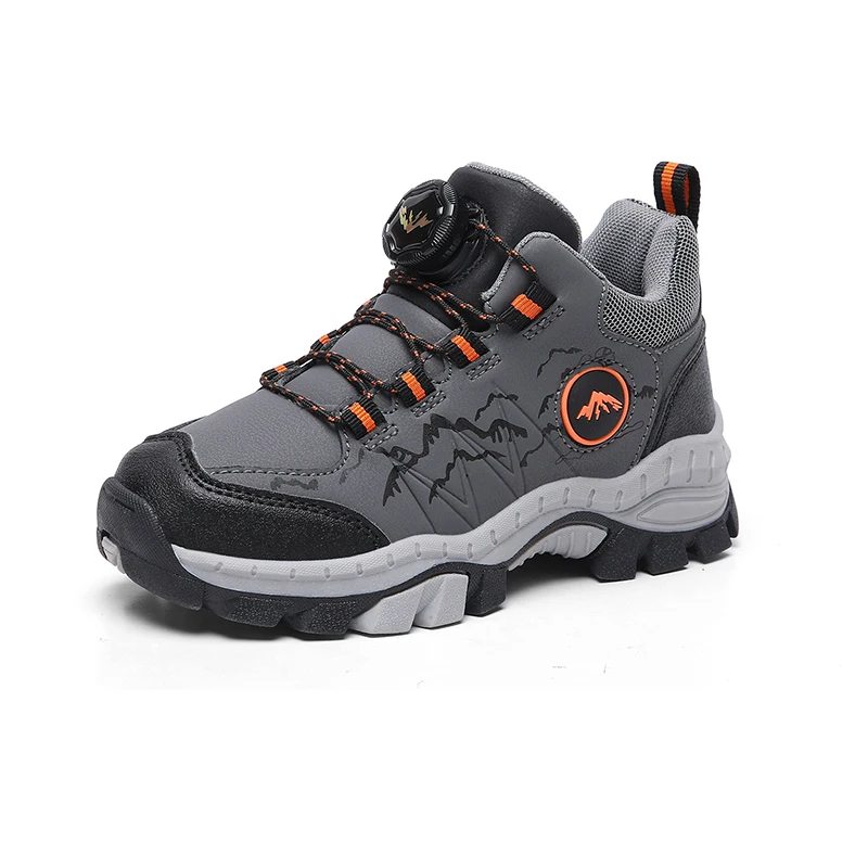 BOELOKTH Neue Herbst Winter Wanderschuhe für Kinder Nicht-Slip Outdoor Schuhe Kinder Warme Bergsteigen Trekking Klettern Sport Schuhe Jungen 5