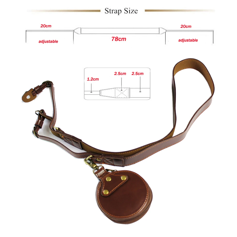 Чехол-накладка из искусственной кожи для SONY A7C