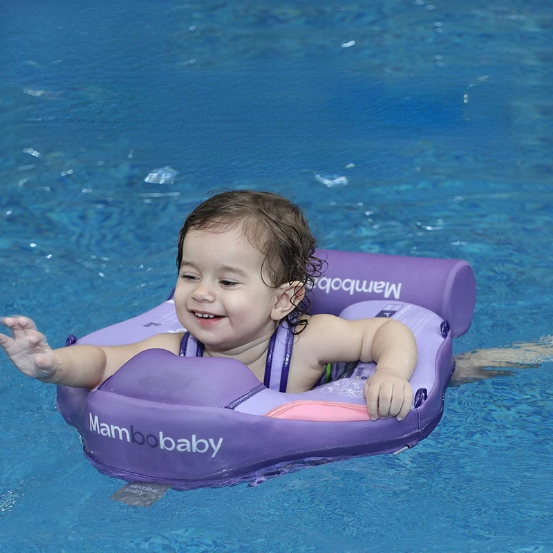 No inflation free swimming circle new children\'s encapsulated solid inner tank lying circle baby sunshade