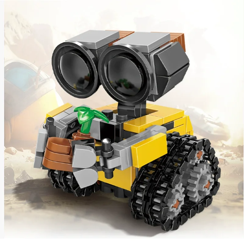 تجميع ألعاب ذاتية الصنع لغز اللبنات والي روبوت JKC7635 تجميع ألعاب ذاتية الصنع لغز اللبنات والي روبوت #3