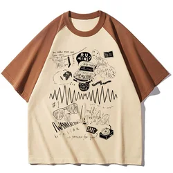 Arctic Monkeys top women designer funny graphic tshirt female Japanese clothing