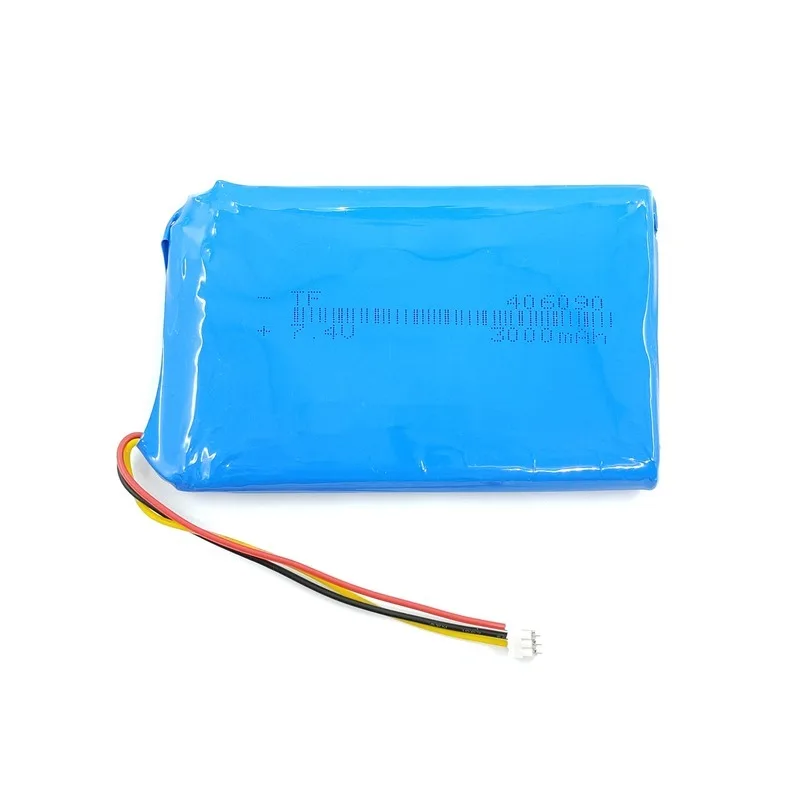 

Replacement battery 406090 for DVD/EVD Player Play Machine Play Machine 7.4V Lithium Battery Square Dance Large Capacity