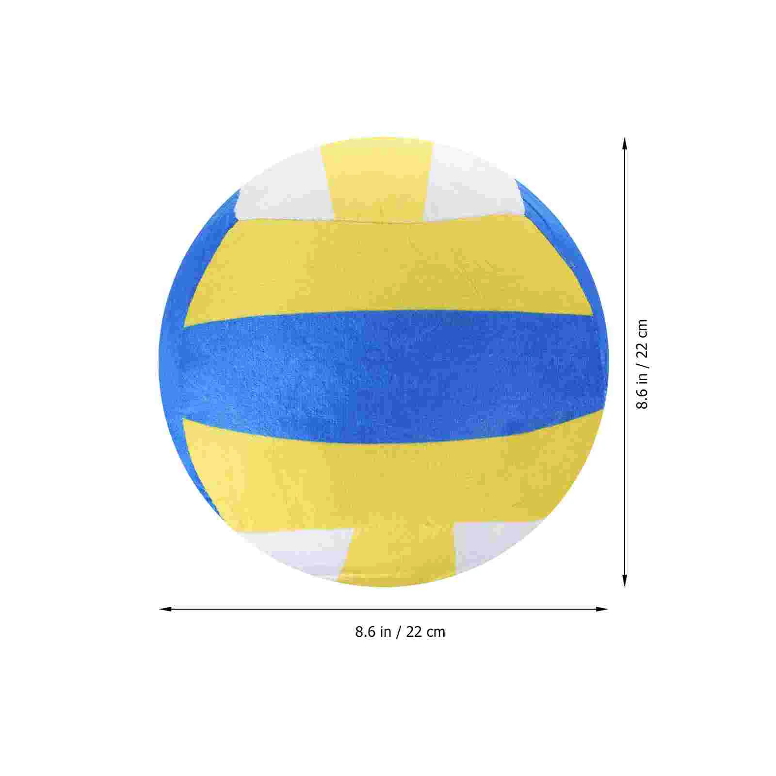 Volleyball Plush Toy Toys Shaped Pillow Kids Stuffed Girls Sports Party Favors Boy