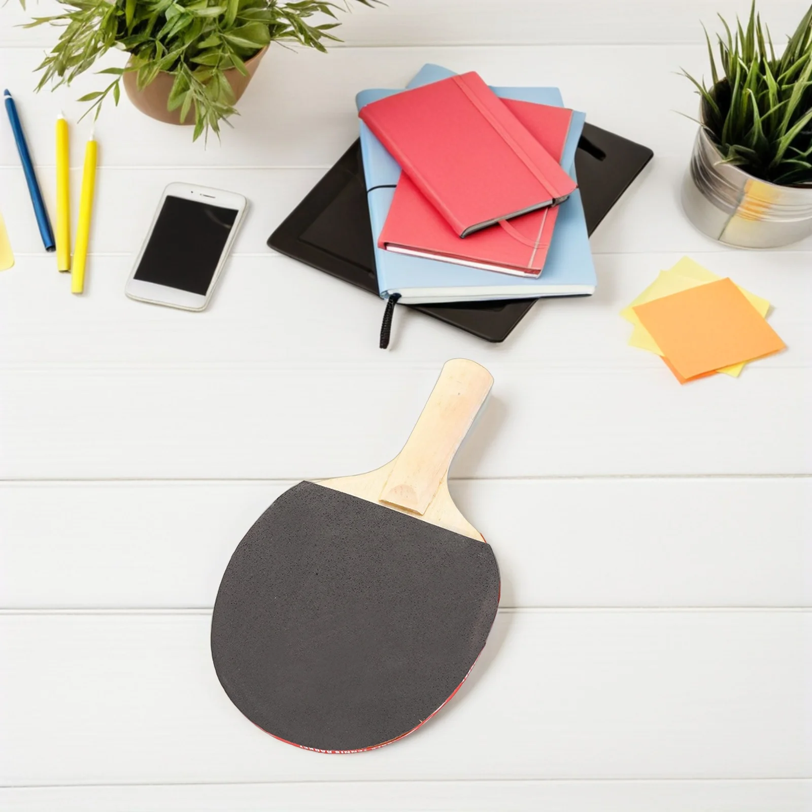 Table Tennis Racket Net Rack Set Assorted Color Durable Wooden Metal Plastic Personal Training Sports Table Tennis Pong Ball