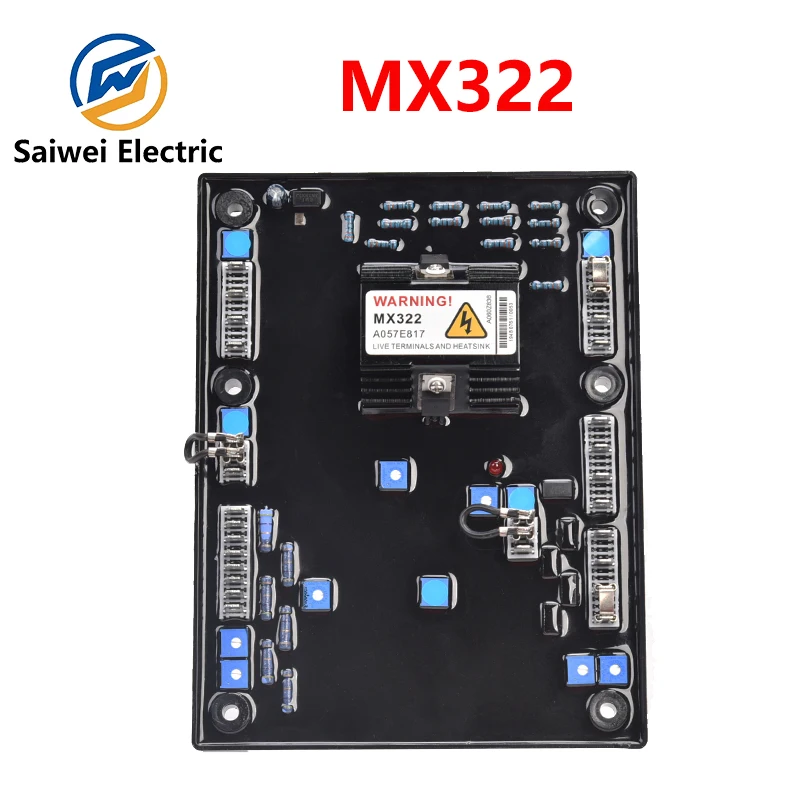 MX322 AVR Brushless Generator Voltage Plate Voltage Automatic Regulator Stabilizer Voltage Plate Generator Parts