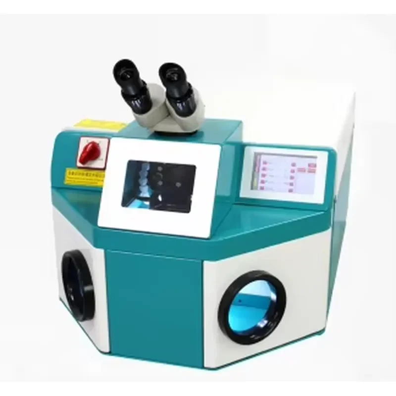 200W Desktop Gold Silver YAG Mini La ser Welder Jewelry or Glasses La ser Spot Welding Machine