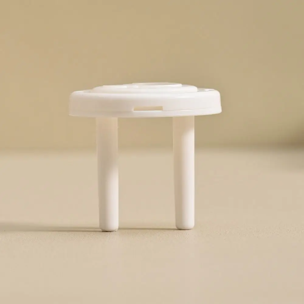 10 قطع من أغطية مقبس سلامة الطفل المضاد للكهرباء، غطاء حماية بمقبس الدب اللطيف الكرتوني، تصميم مشبك الاتحاد الأوروبي