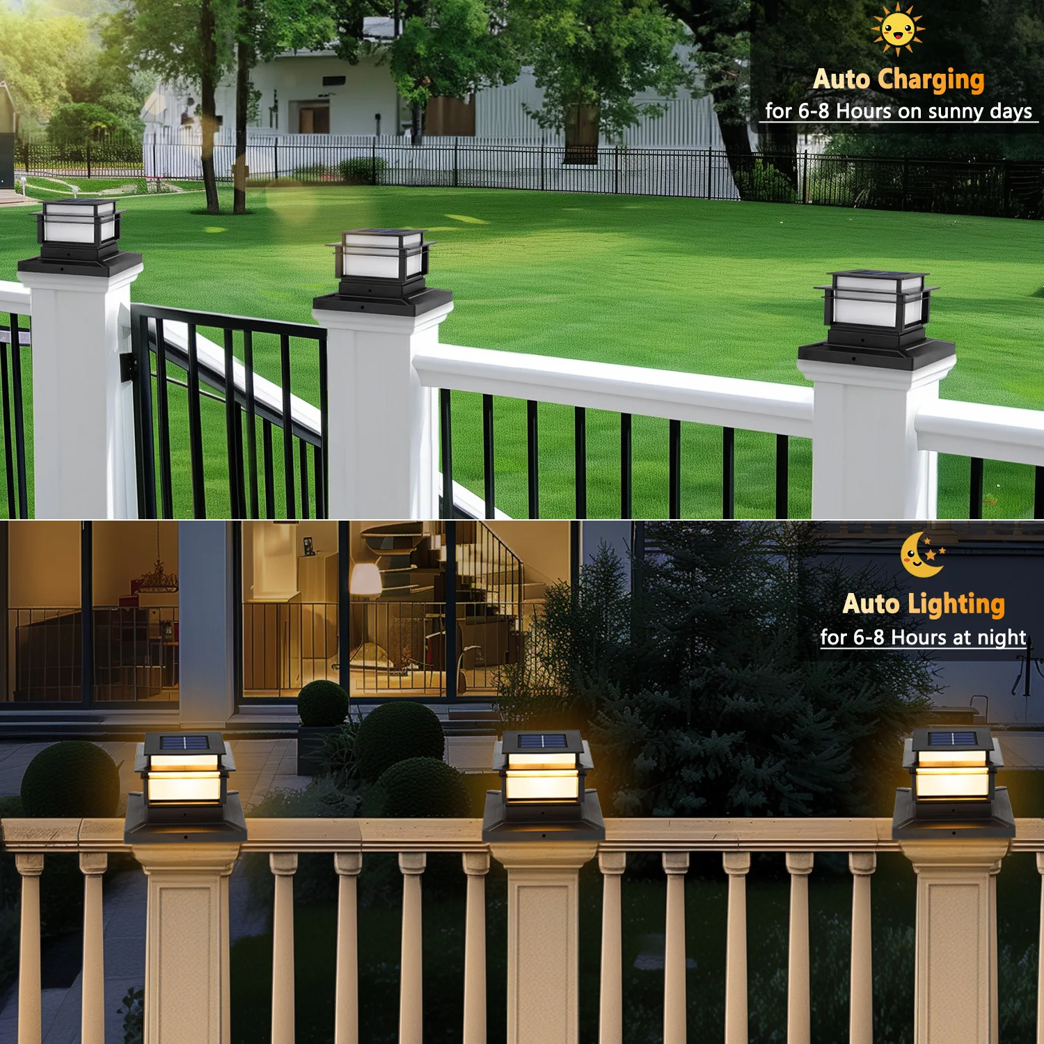 STAARIC 6 Pack Solar Post Cap  - đánh giá và giá Solar Post Cap Light 4X4