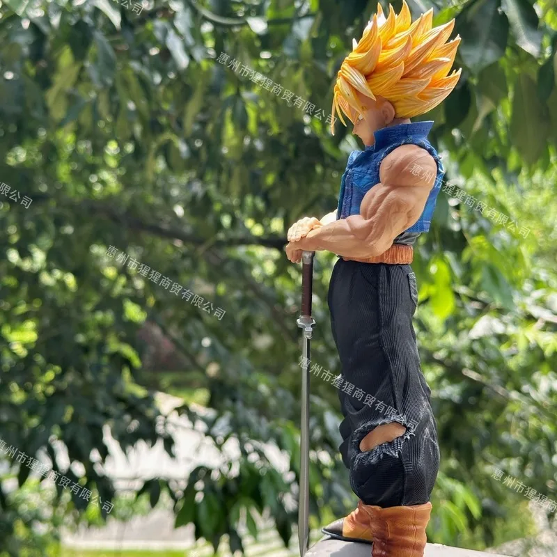 Modèle de figurine périphérique Dragon Ball MF ite, troncs d'anime, matériau PVC, ornement de bureau, jouet de collection, cadeau d'anniversaire pour enfants, 25cm