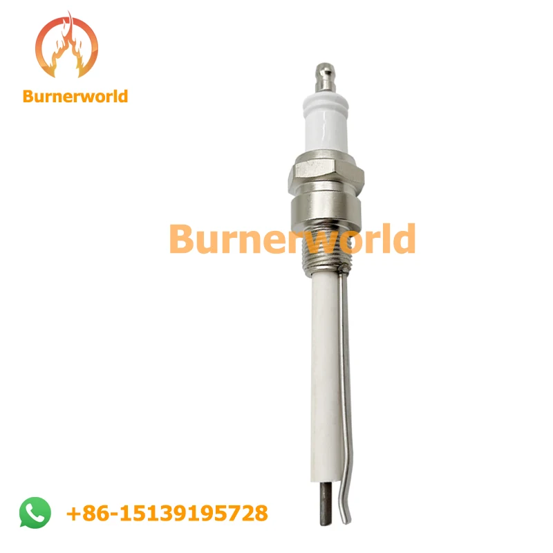 Corundum Ceramic Electrodes Double Pole Ignite Rods High Temperature Spark Plug Industrial Furnace Ceramica Flame Detect Rods