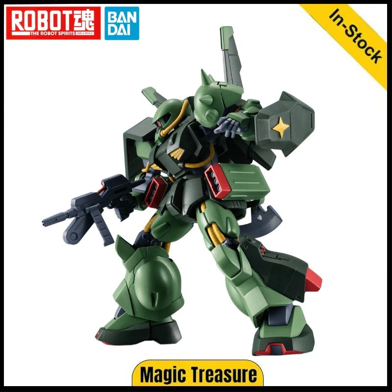 Original Bandai THE ROBOT SPIRITS Mobile Suit Zeta Gundam RMS-106 Hizack Drama Version Finished Movable Mecha Model Toy Gift