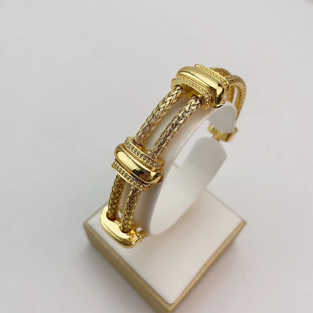 EMMA مجموعات مجوهرات فاخرة برازيلية للنساء دبي مطلية بالذهب الأفريقي اليدوية الزفاف مجموعة الزفاف قلادة جريئة FHK21000