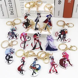 Acrylic Cartoon Characters Blitzo Loona Multiple Styles Key Chains Premium Fashion Jewelry Pretty Accessories Limited Edition