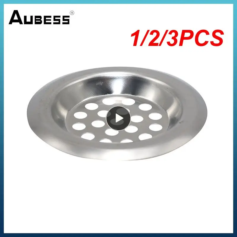 

1/2/3 шт., сетчатый фильтр из нержавеющей стали для раковины
