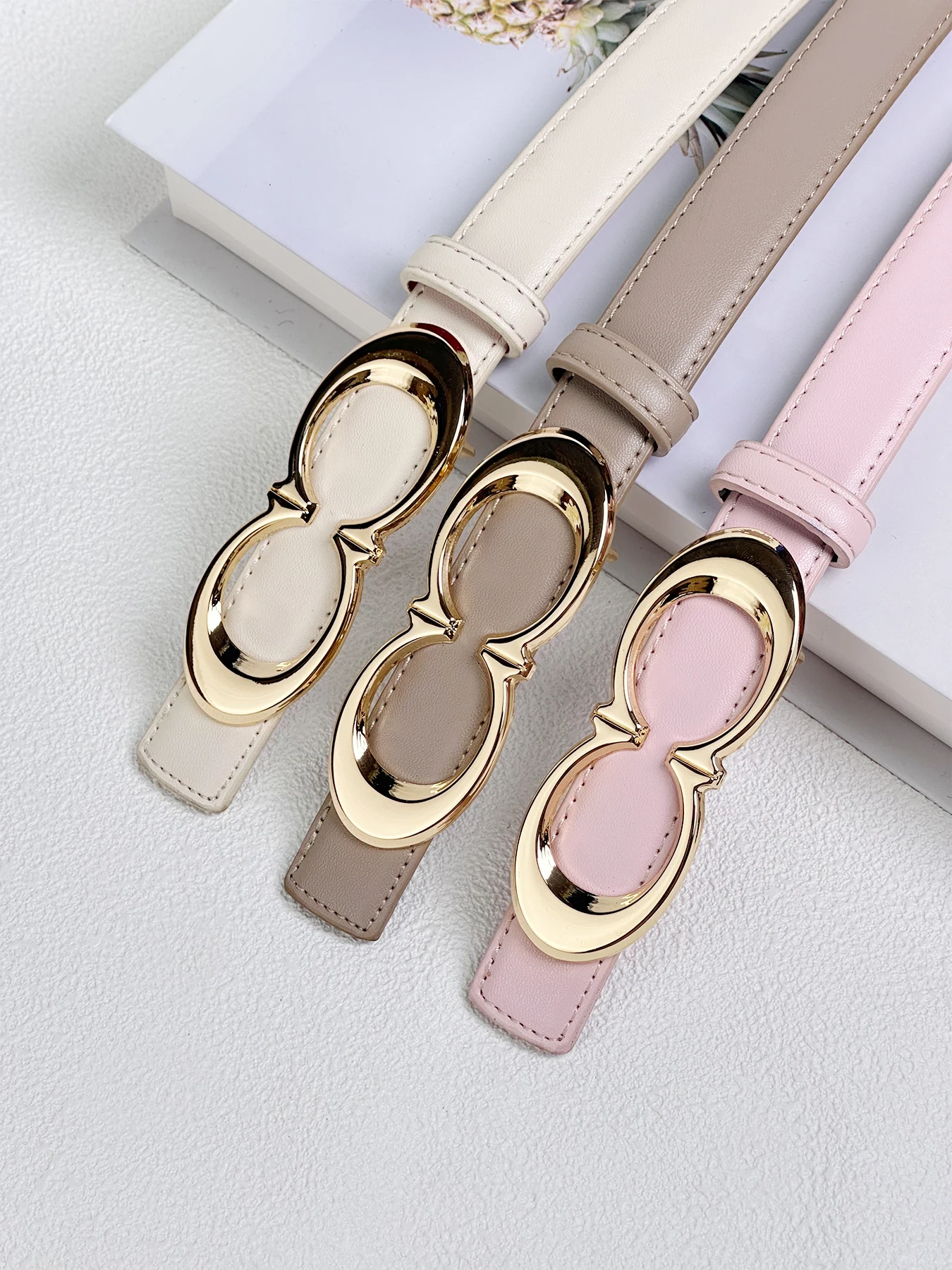 

Женский регулируемый пояс, удлинительный ремень большого размера с пряжкой из сплава, идеально подходит для джинсов, платьев, на Хэллоуин и летнюю моду