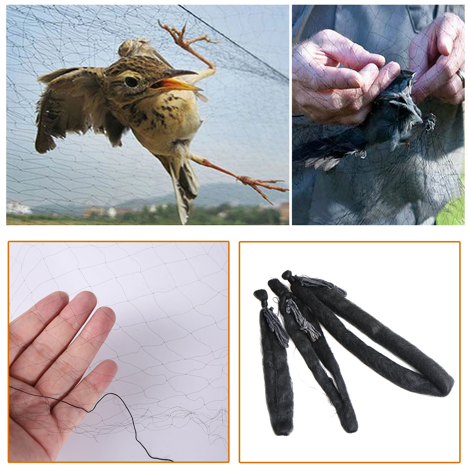 

Anti-Bird Nylon Net Orchard Airport Anti Bird Trap Crops Fruit Tree Flower Garden Protective Mesh Pest Control Tool Vine Climb