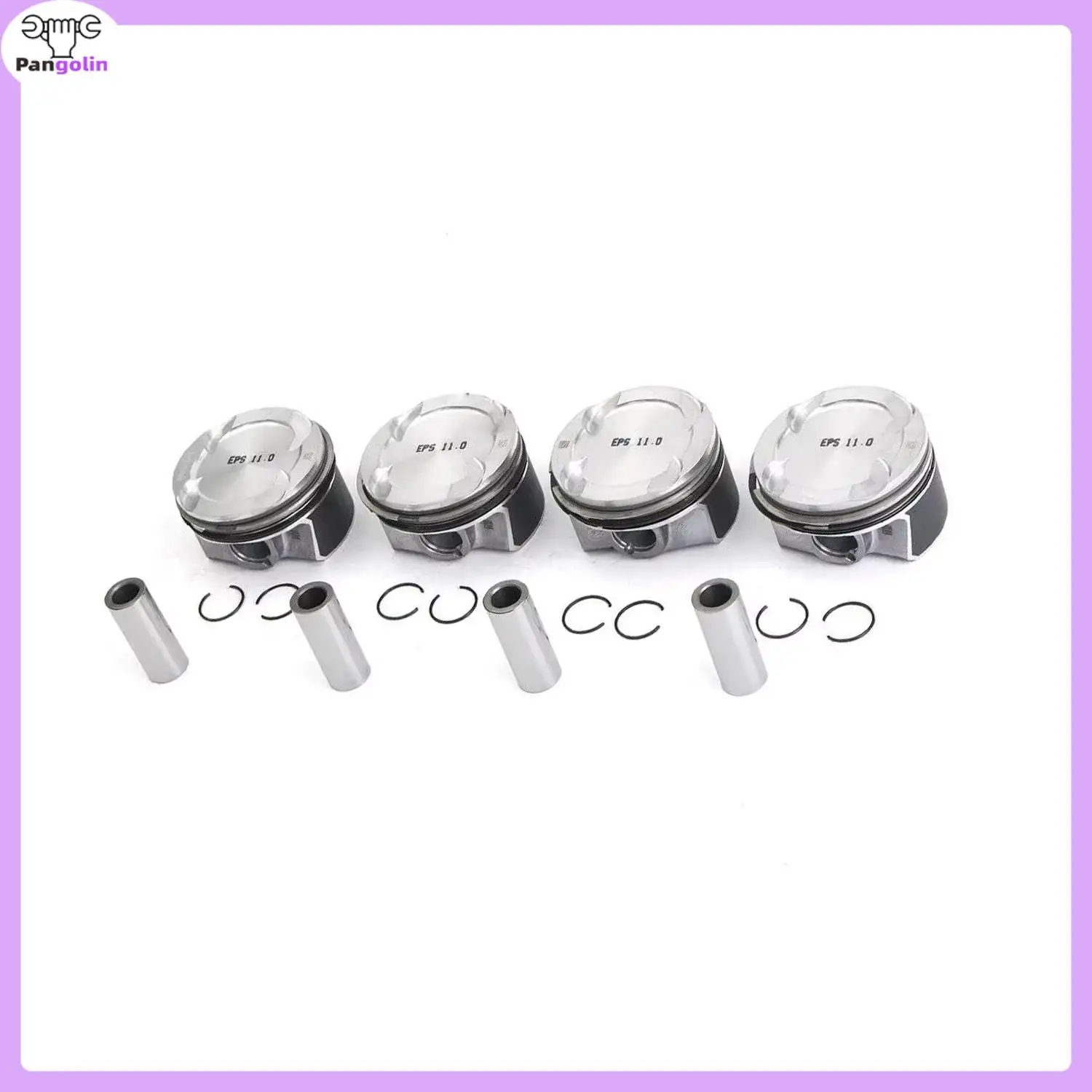 4pcs Φ82.00mm Pistons & Rings Set CR 11:1 11259468870 For BMW 220i 320i Mini Cooper S F30 F56 G20 G30 B48 2.0T B46B20 B48B20A