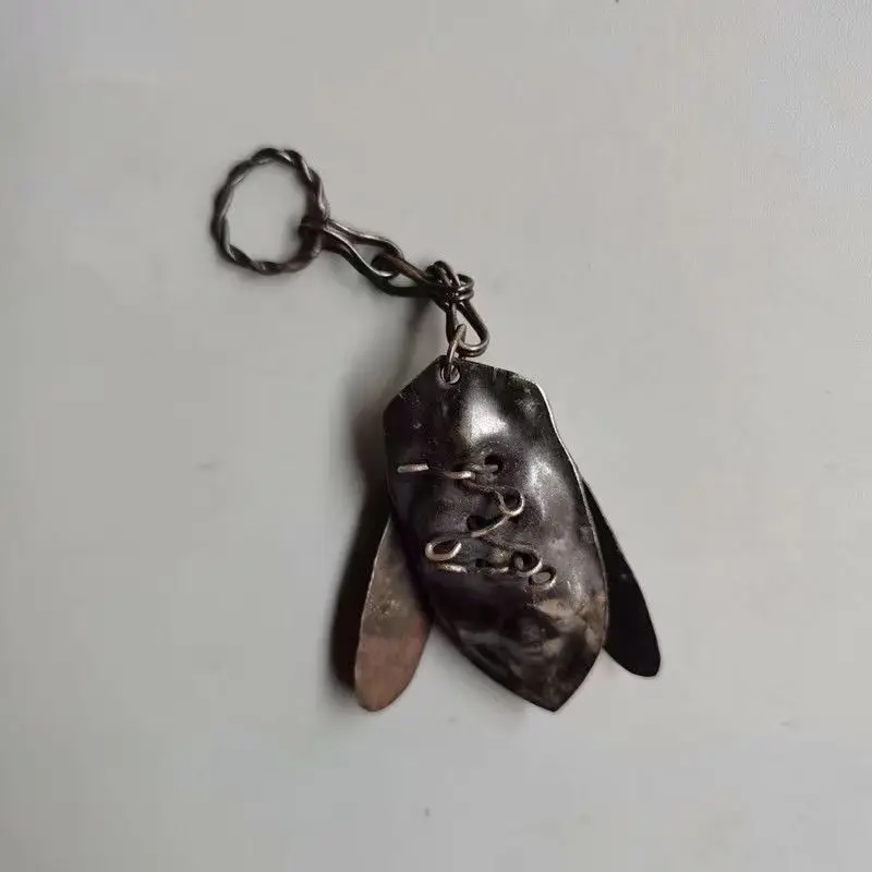 Chinese cicada pendant cicada car key chain antique collection