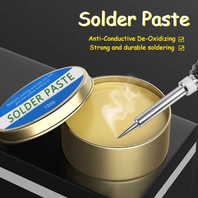 

30g/100g Solder Paste, Oil Soldering Flux Repair Welding Paste Flux Lead-Free Solder Solder Paste Rosin Flux low temperature