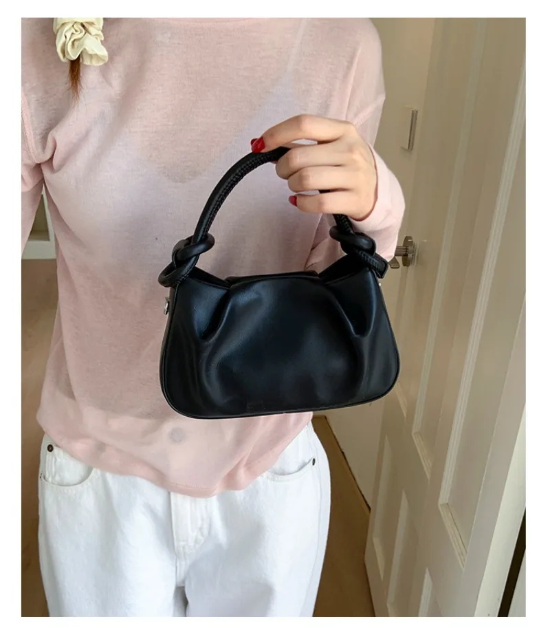 

Vintage Elegant Diaper Bag Women's Luxury Crossbody Handbag Minimalist Designer Tote Leather Textured Square Satchel