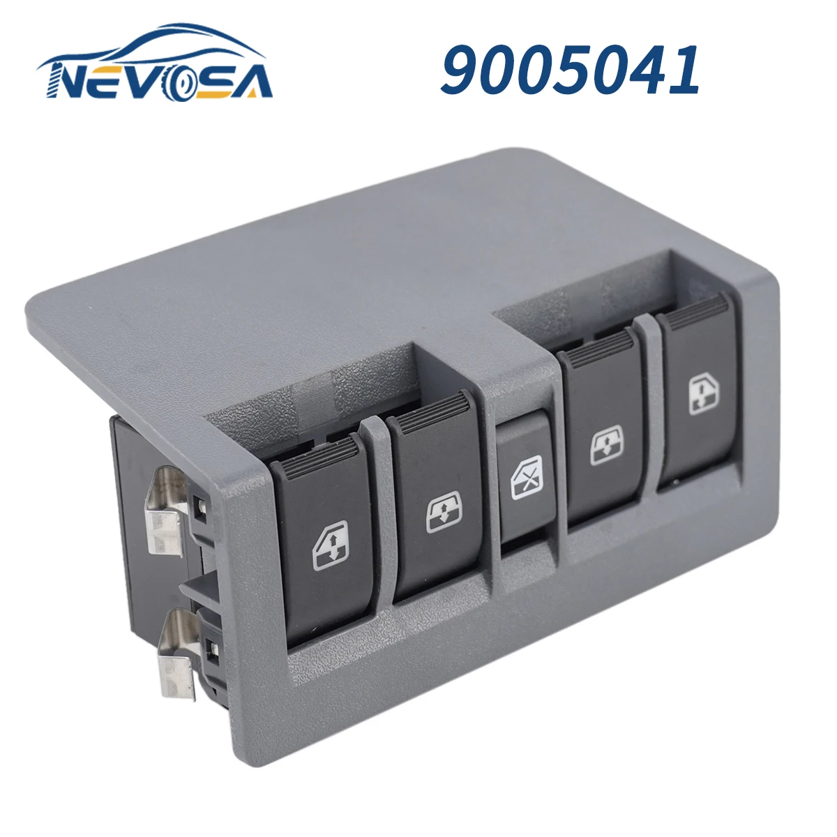 NEVOSA For Chevrolet New Sail 2010-2014 9005043 9005041 Power Car Window Glass Lifter Switch 5 Buttons Car Accessories 90800027