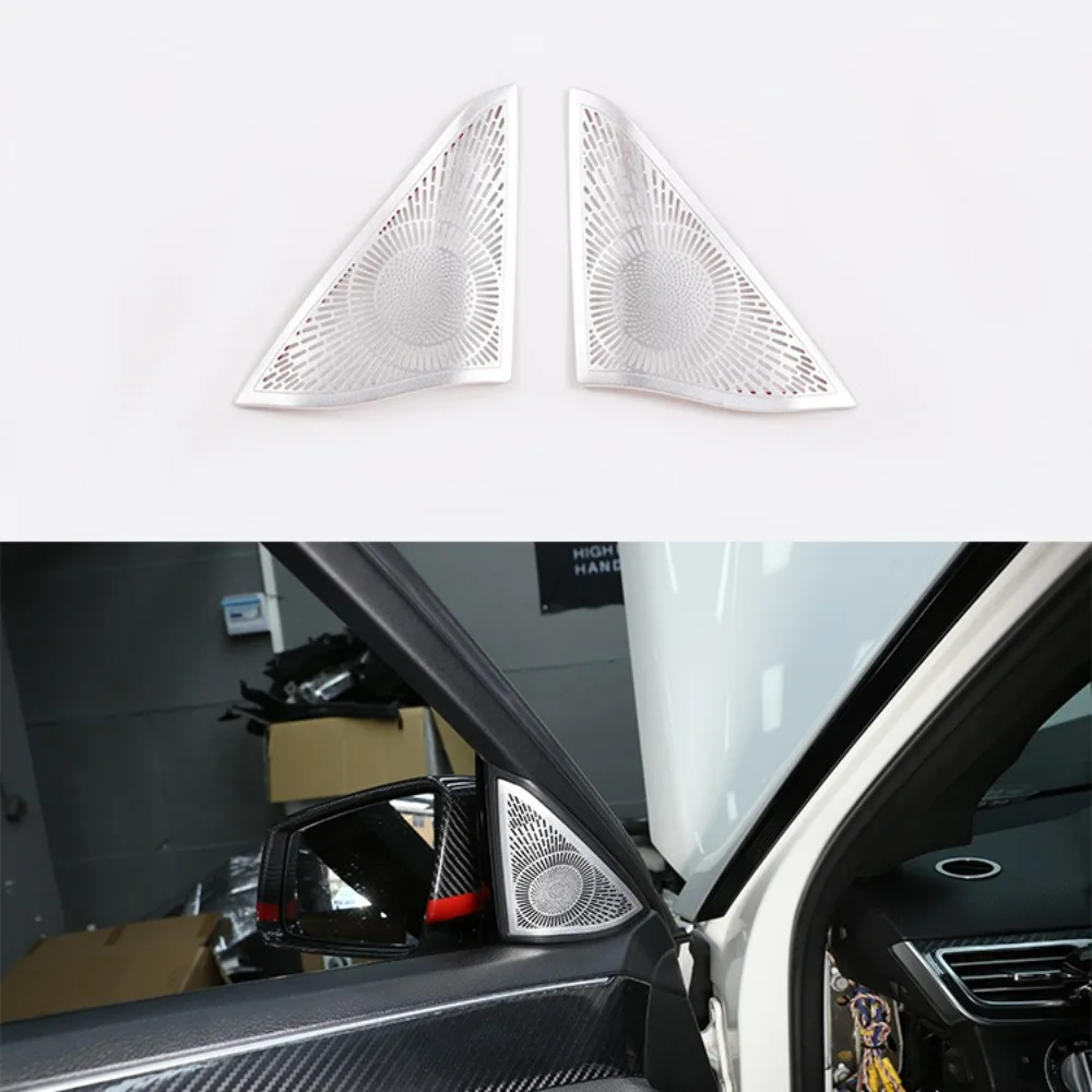 

Car Door Audio Tweeter Speaker Cover For Mercedes Benz S Class W221 2012-2015 Net Trim Accessories