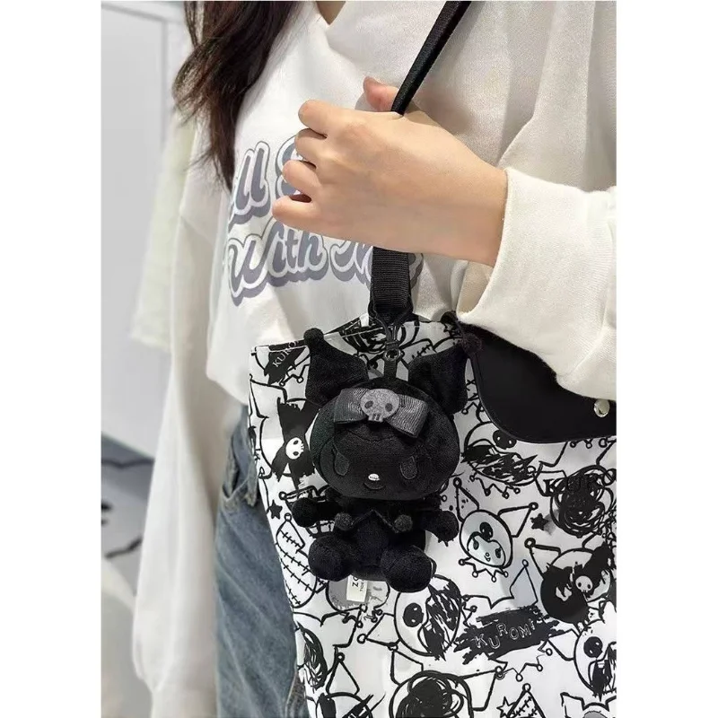 Dark Magic Series Hello Kitty Cinnamoroll Kuromi Super süßer Plüsch-Schlüsselanhänger Cool Girl Exquisites Plüschtier-Studentenpaket zum Aufhängen