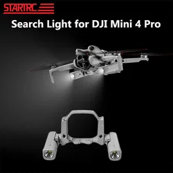 STARTRC Search Light for DJI Mini 4 Pro Night Flight Light Bracket Quick Release Supplement Lamp Searchlight Drone Accessories