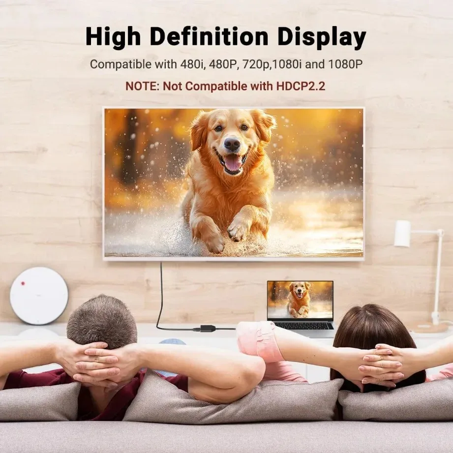 KEBIDUMEI 1080P 1 In 2 Out HDMI-compatible Splitter Cable Male To Female HDTV Adapter For Laptop TV Box HDMI-Compatible Splitter