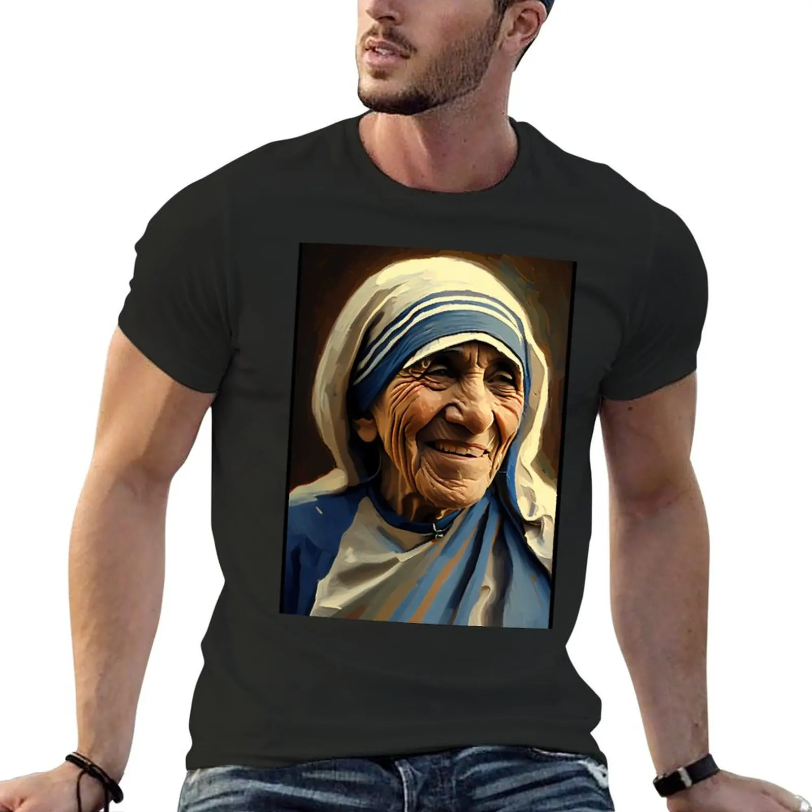 

Mother Teresa of Calcutta, Mother of Calcutta Portrait, of Calcutta gift, gift, Portrait, art T-Shirt