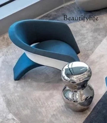 

Nordic designer creative leisure chair model exhibition hall room living room special-shaped sofa fashionable and simple
