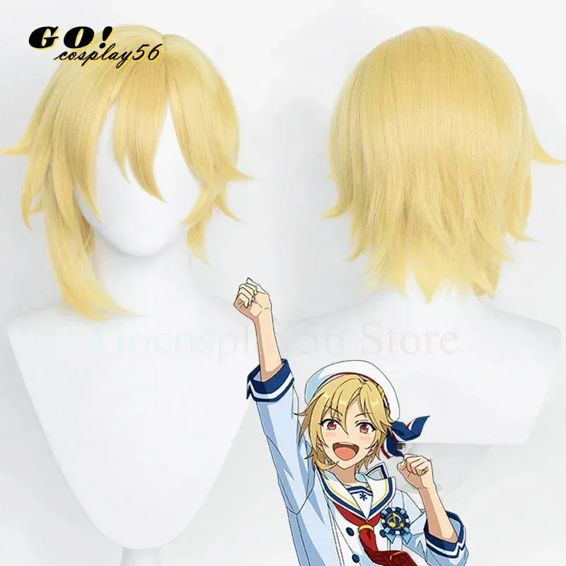 Cosplay Wig ES Rabits Shino Hajime Nito Nazuna Tenma Mitsuru Mashiro Tomoya Rabbits Short Hair72b